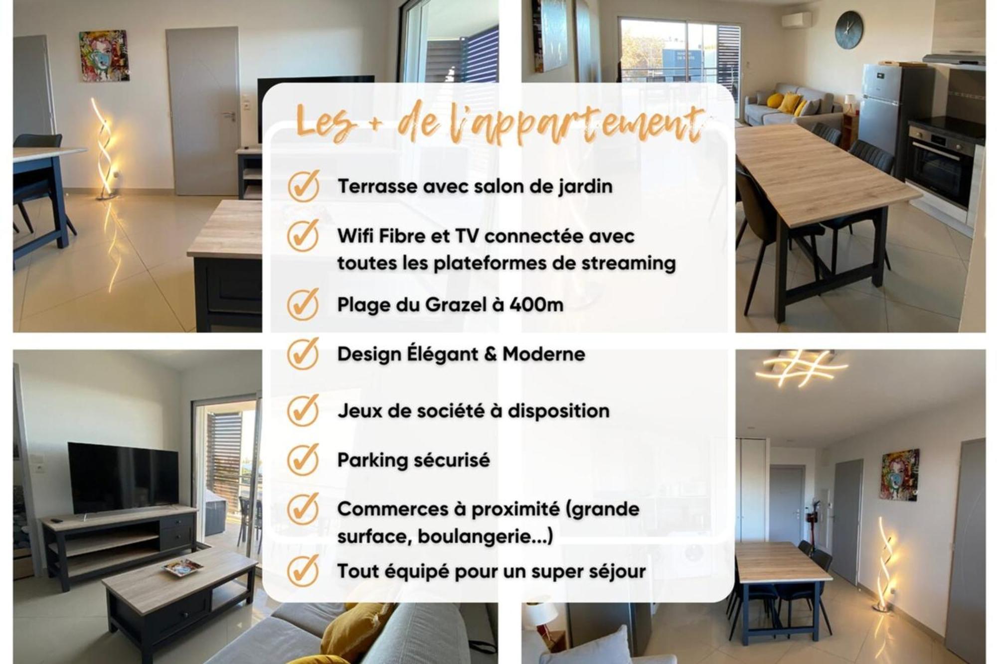 Halte A Ephyra - Appartement A Gruissan Luaran gambar